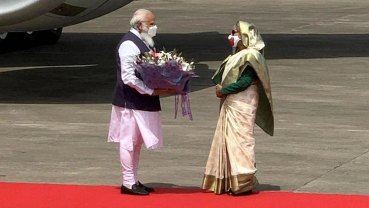 PM Narendra Modi and Sheikh Hasina (Source: PIB)