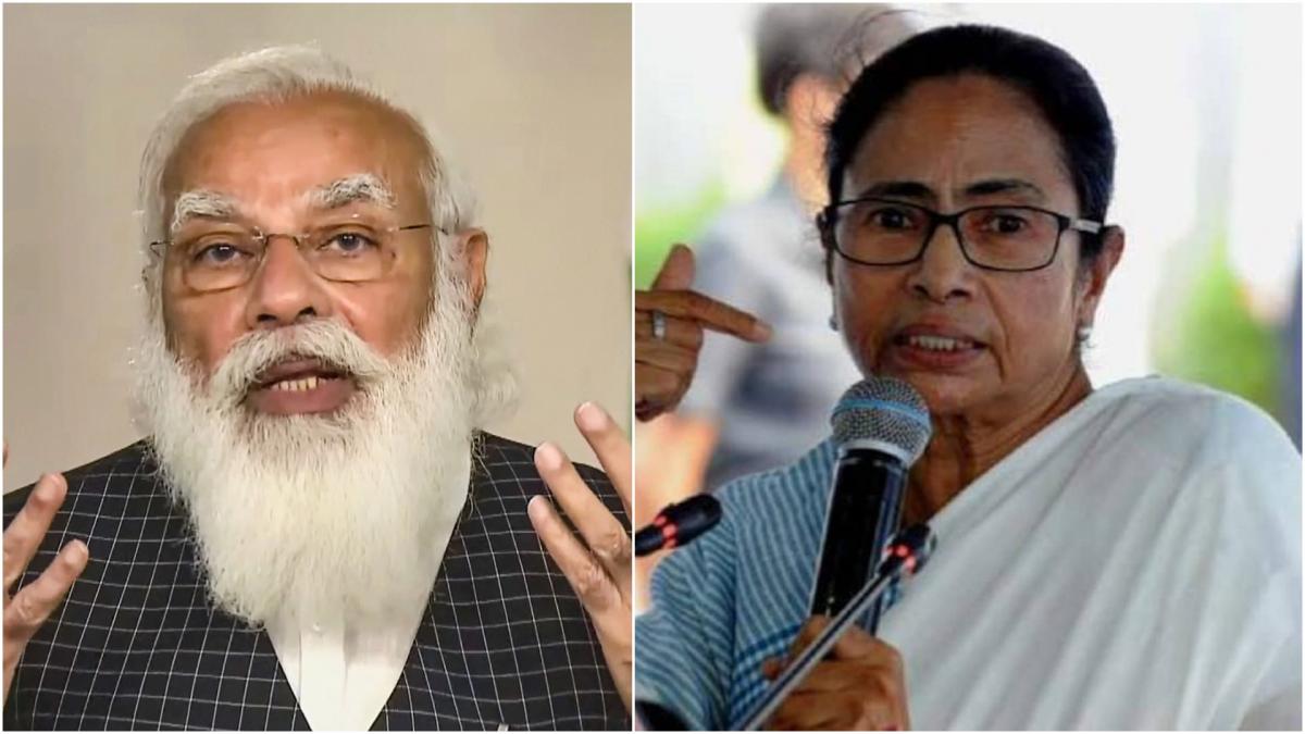 Narendra Modi & Mamata Banerjee