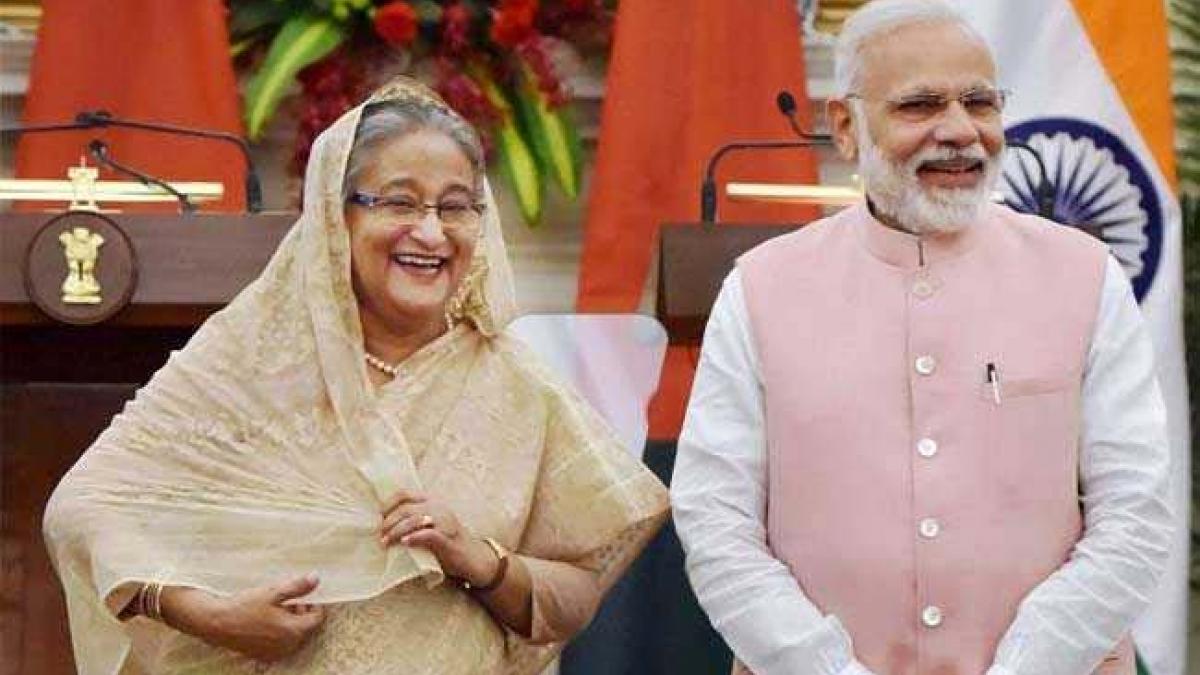 PM Narendra Modi & Sheikh Hasina