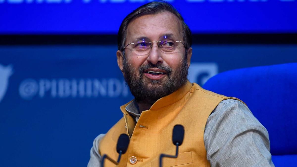 केंद्रीय मंत्री प्रकाश जावड़ेकर 