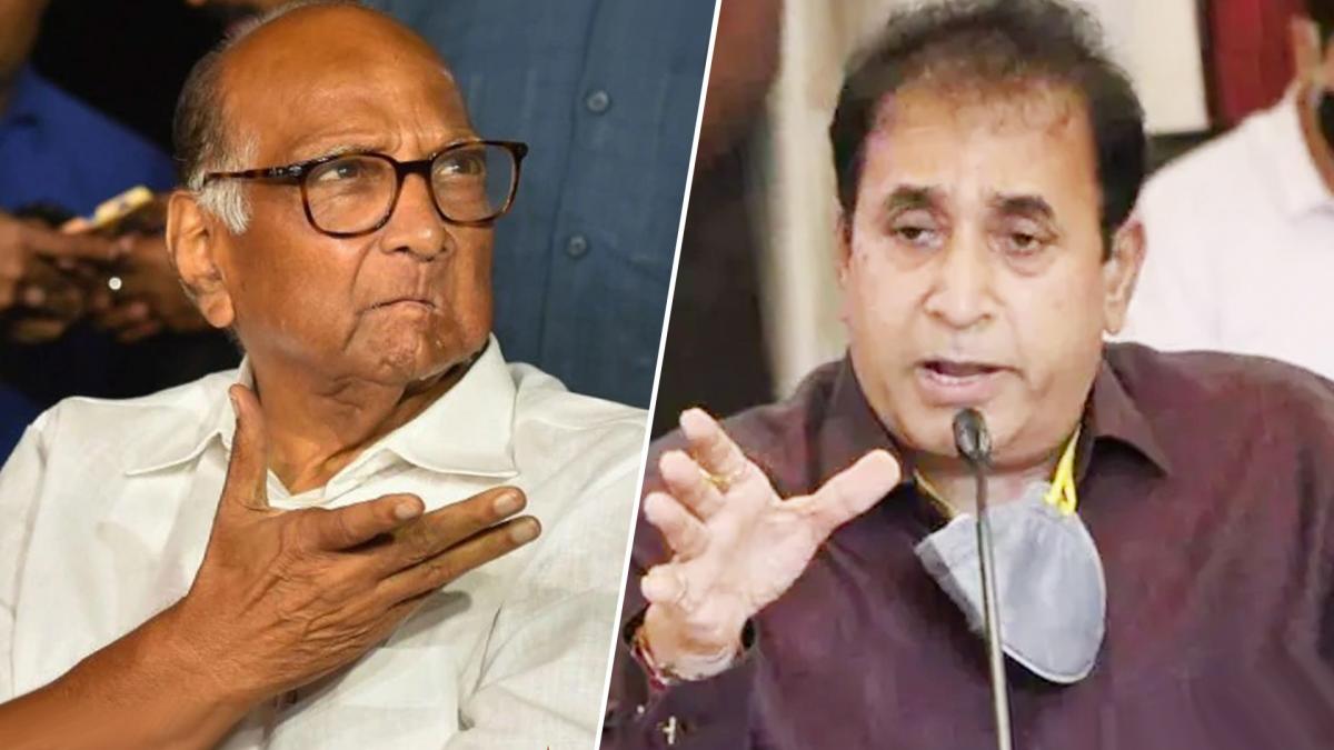  Anil Deshmukh with Sharad Pawar