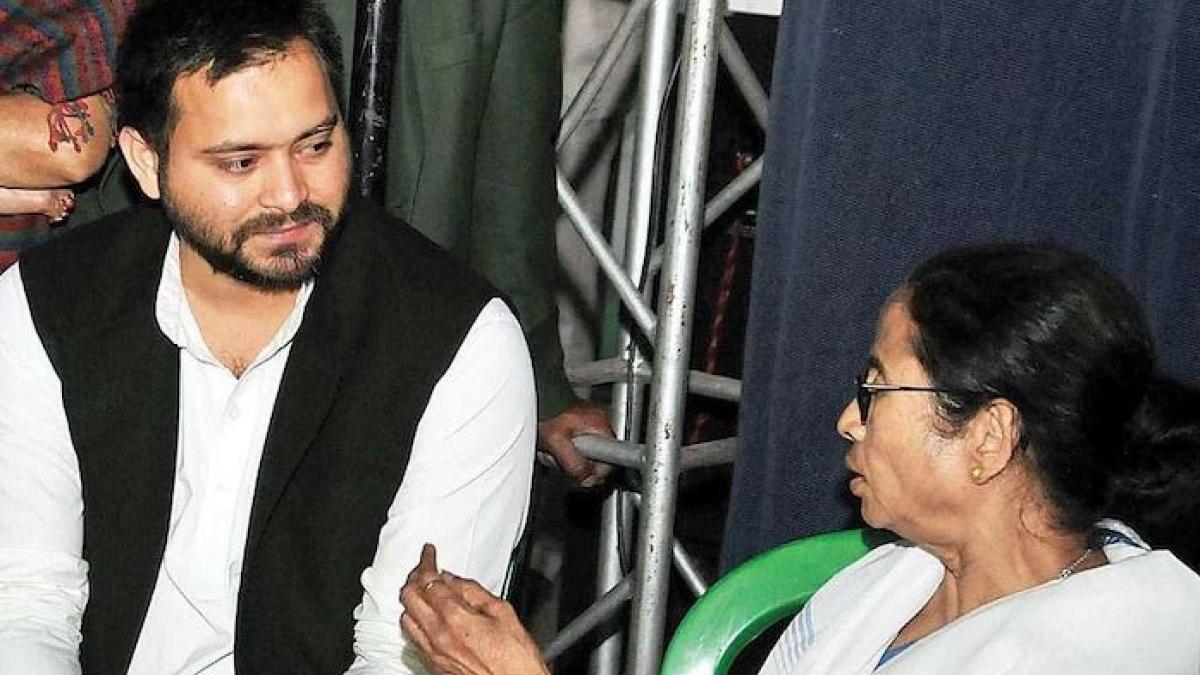 Tejashwi Yadav meets Mamata Banerjee