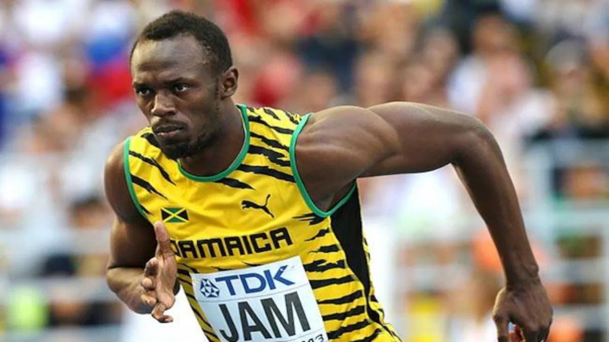 Jamaican sprinter Usain Bolt