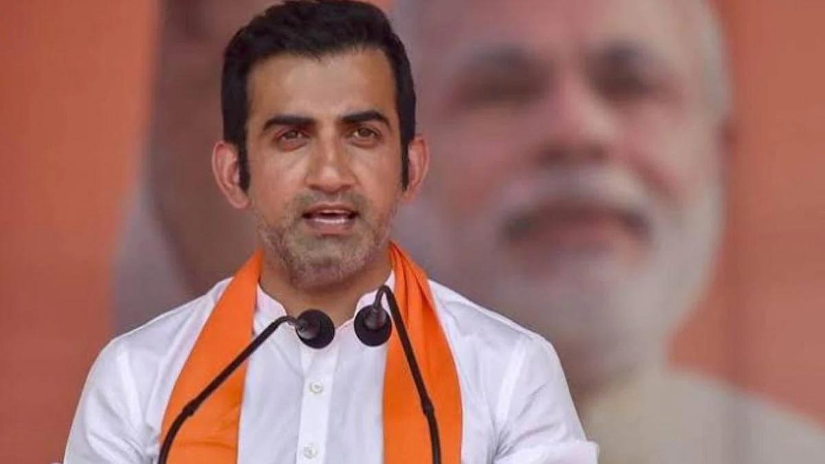 BJP Leader and MP Gautam Gambhir.