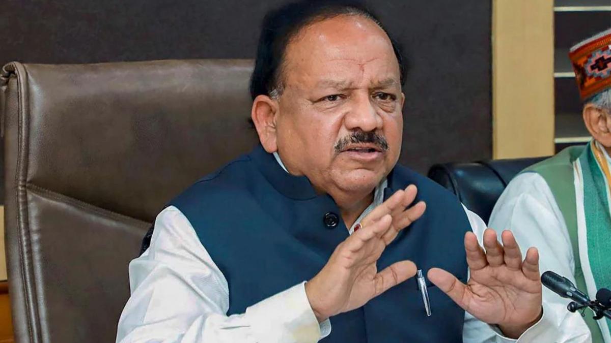 Health Minister Harsh Vardhan (Photo: PTI)