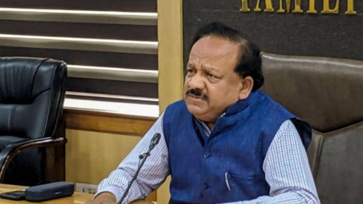 Health Minister Harsh Vardhan