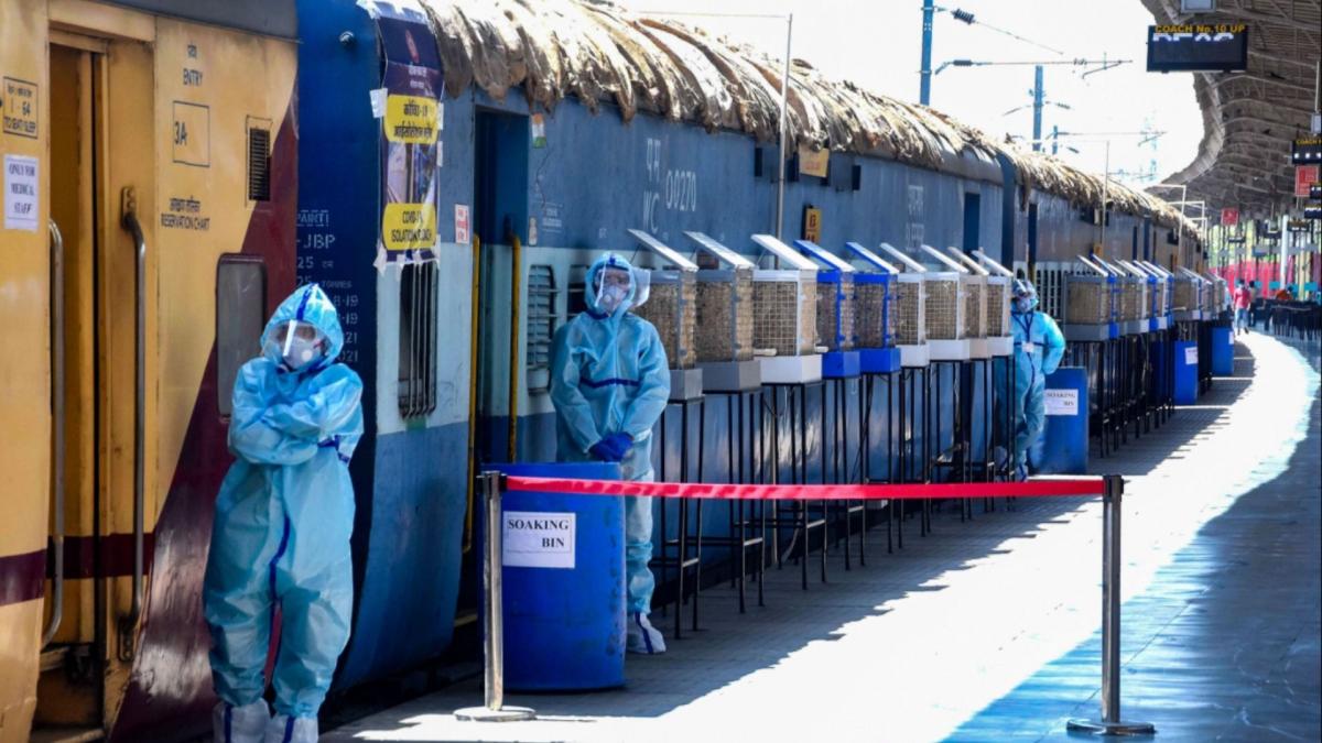 Isolation Coaches for COVID-19 patients (File-PTI)