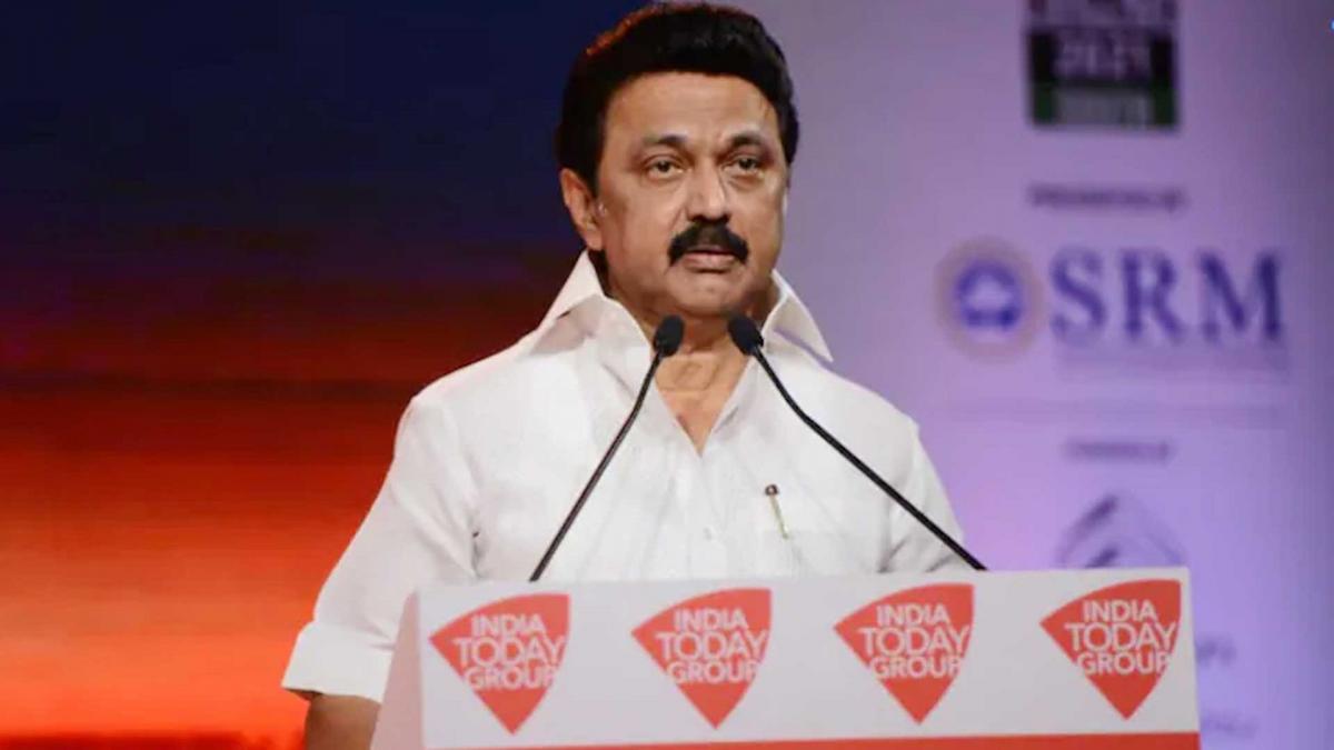 DMK Leader MK Stalin