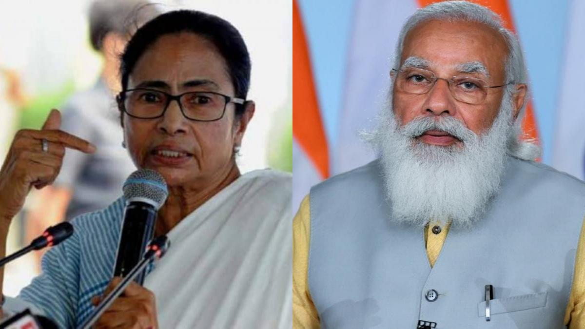 mamata banerjee- narendra modi