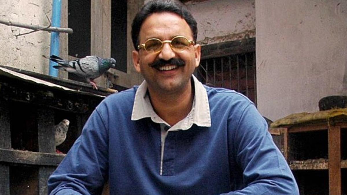 Gangster turned-politician Mukhtar Ansari