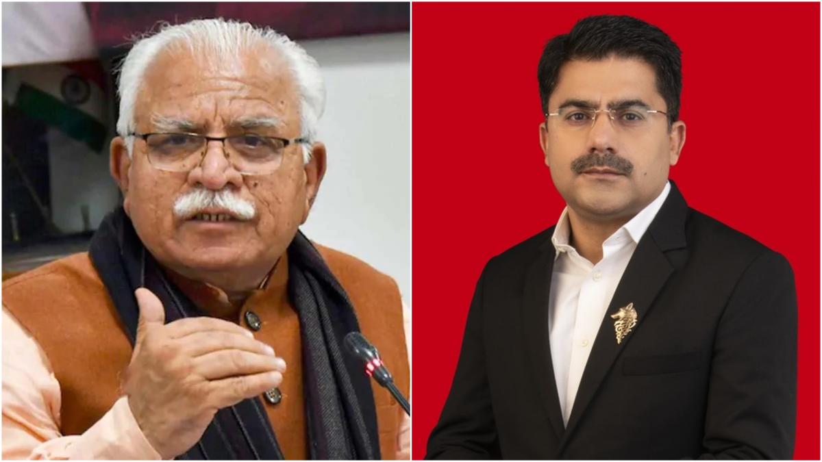 Manohar Lal Khattar & Rohit Sardana