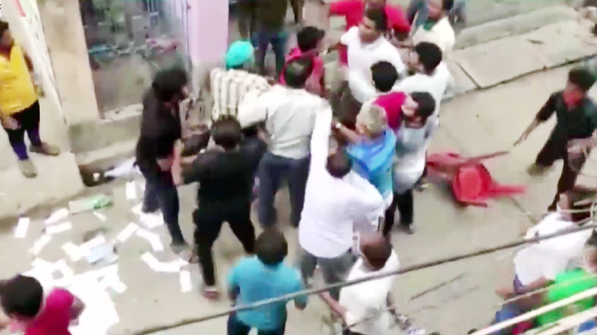 bjp tmc clash east bardhaman