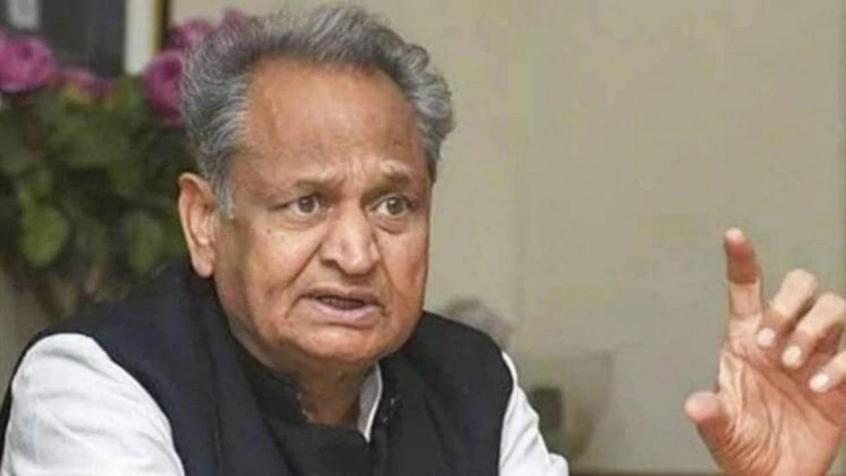 Rajasthan chief minister Ashok Gehlot 