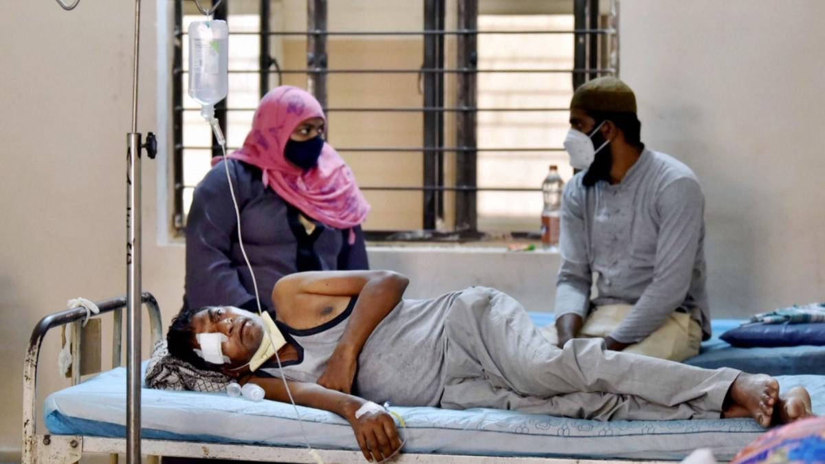 Black Fungus patient receive treatment (File-PTI)