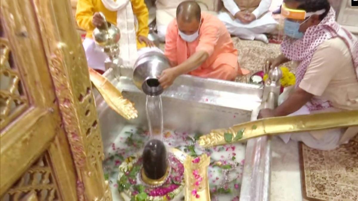 CM Yogi Adityanath in Varanasi