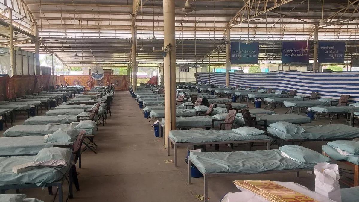 बुराड़ी में 1000 बेड्स की व्यवस्था