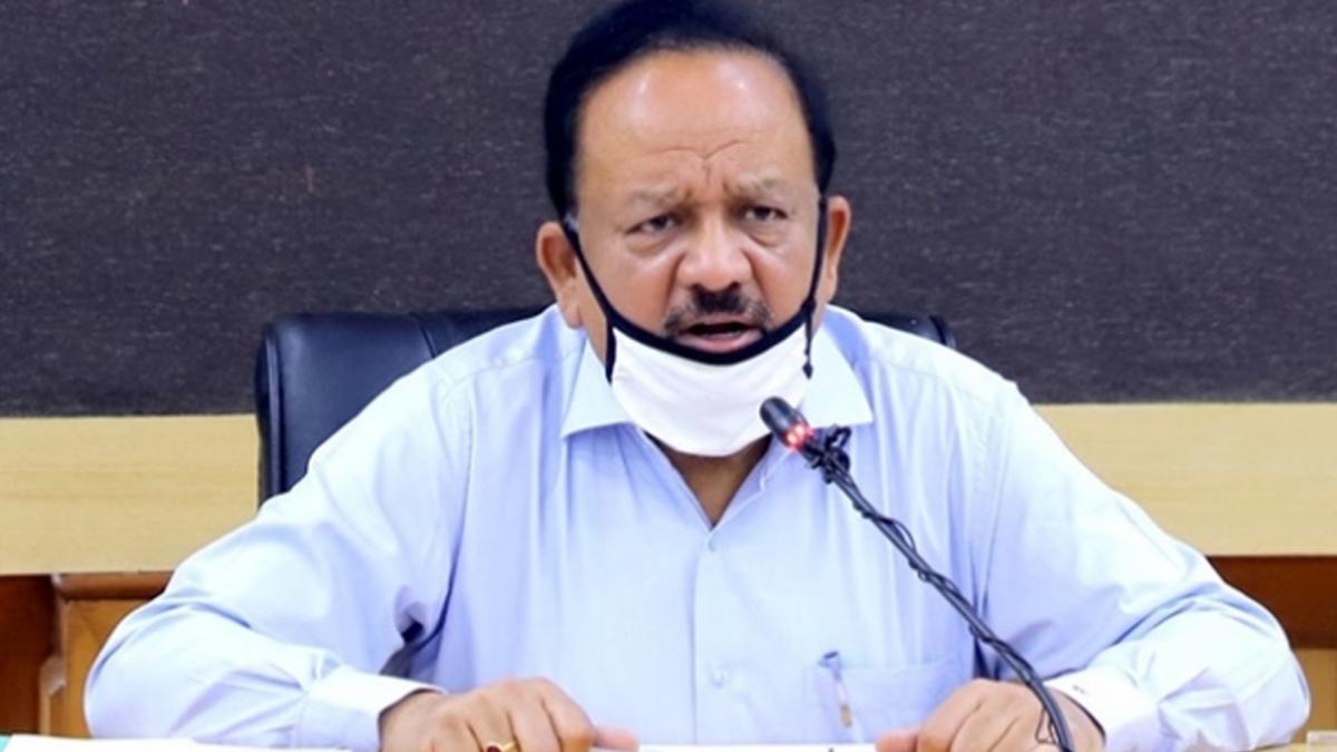 Union health minister Dr. Harsh Vardhan