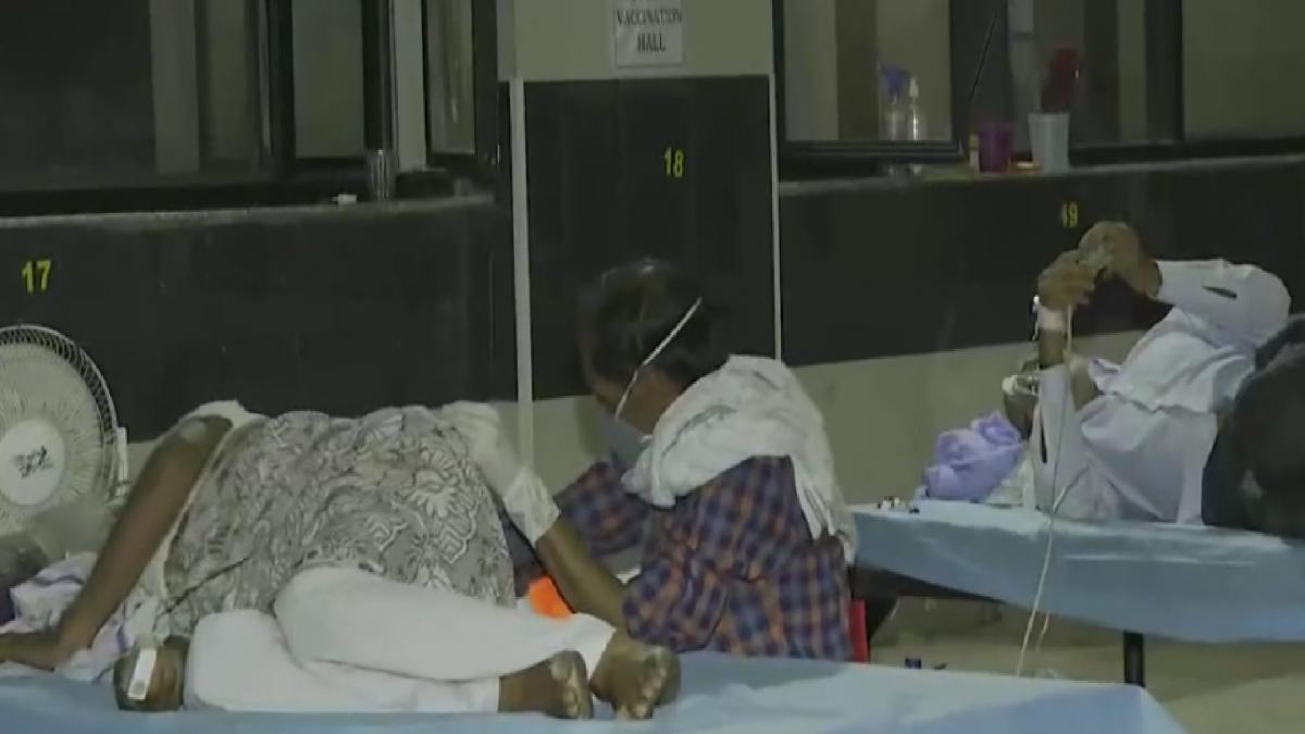 Watch ground report from Etawah's hospital
