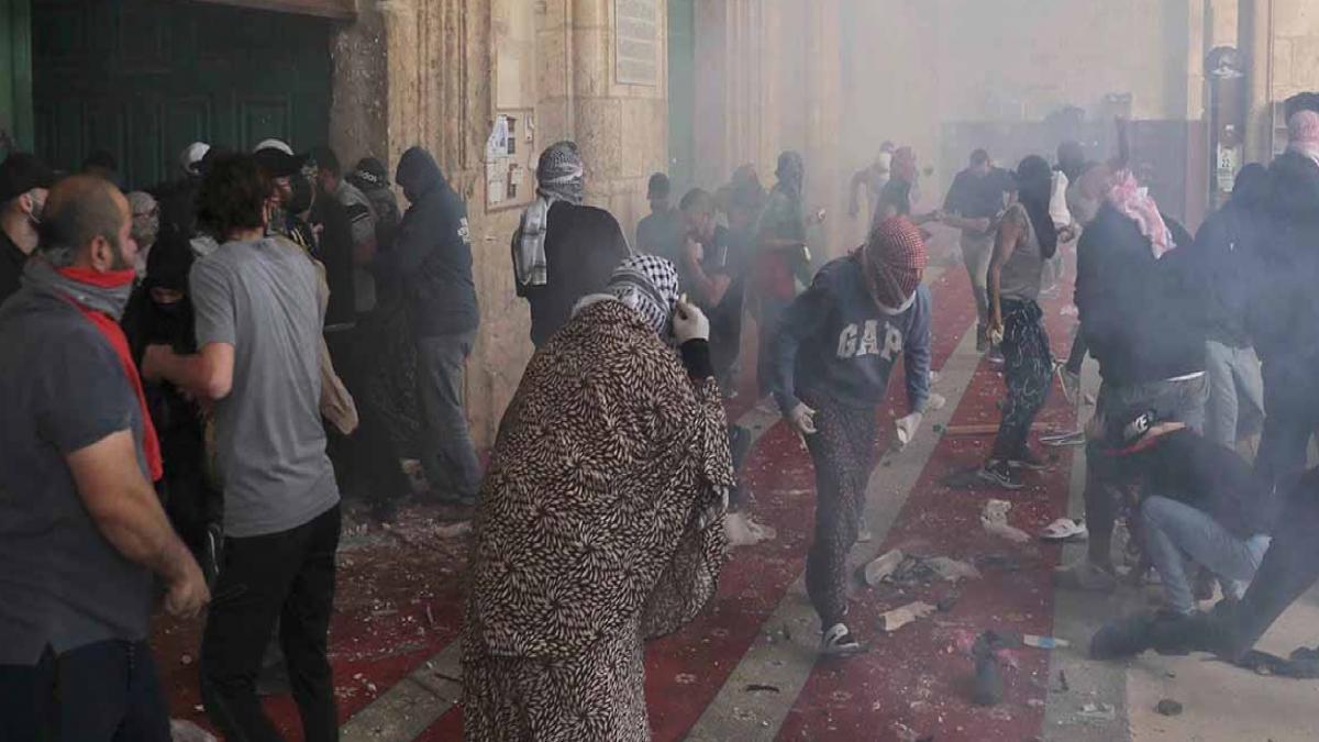 Israel and Hamas confrontation