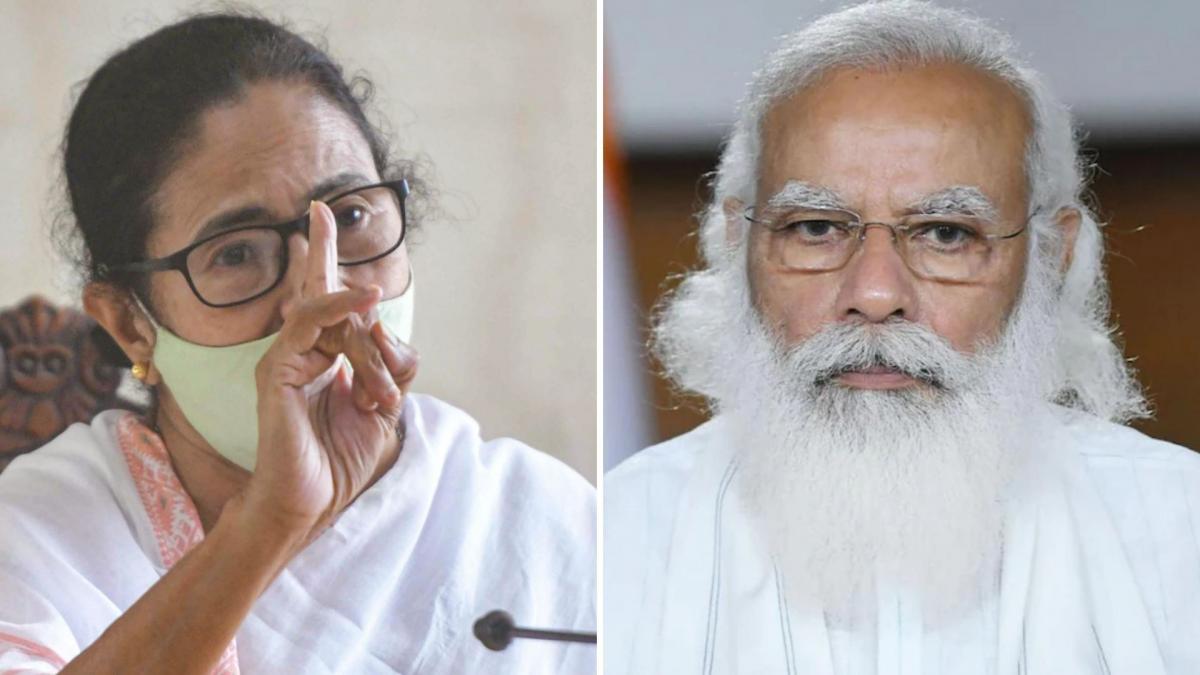 CM Mamata Banerjee/ PM Narendra Modi (File-PTI)