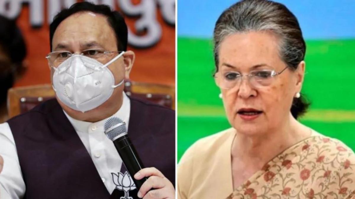 JP Nadda- Sonia Gandhi