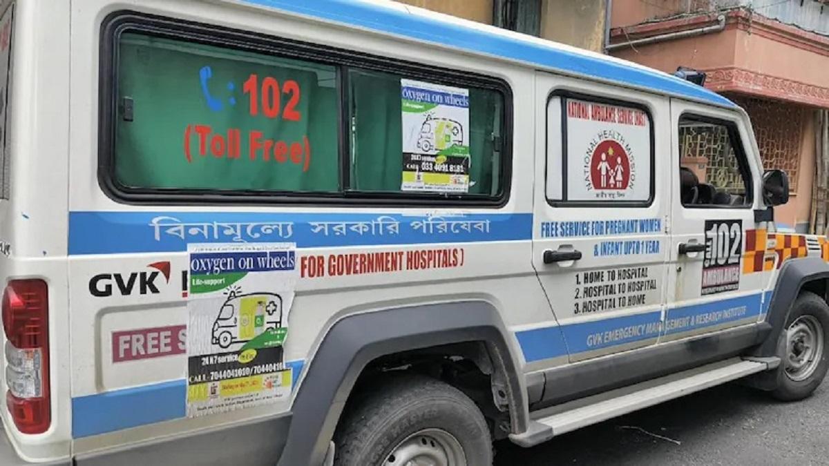 एंबुलेंस ऑन व्हील्स मिशन पर कोलकाता.