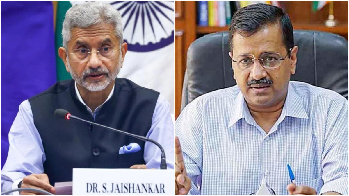 S Jaishankar & Arvind Kejriwal