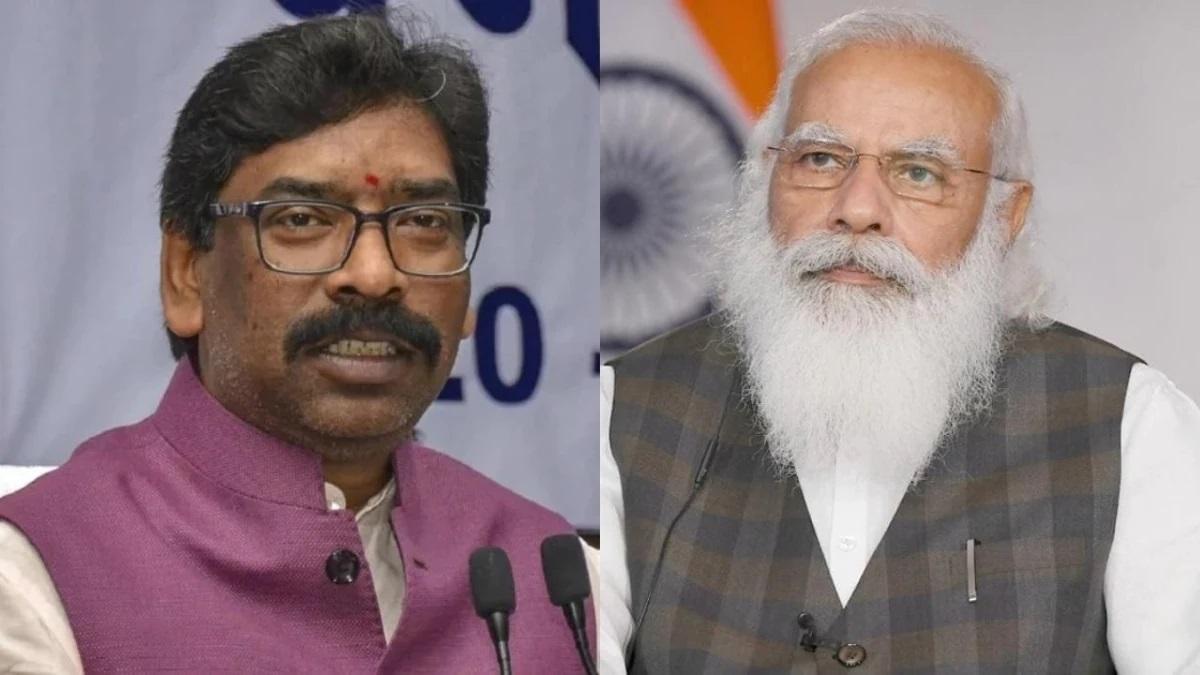 Hement Soren & PM Narendra Modi