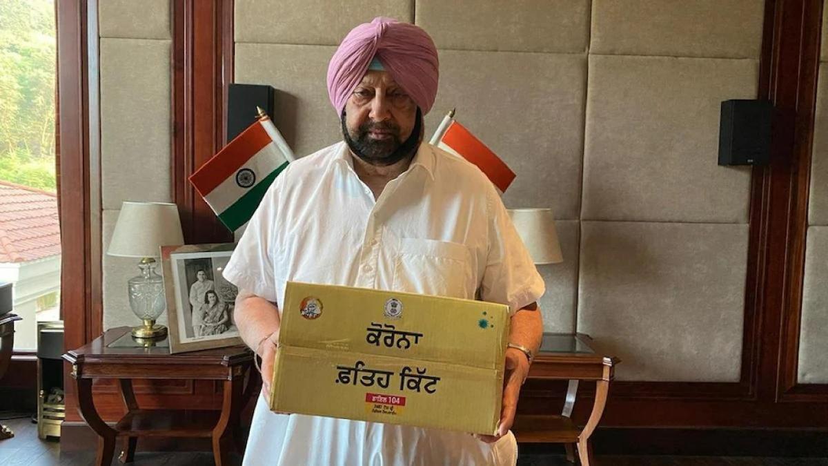 कोरोना मरीजों को दी जा रही फतेह किट