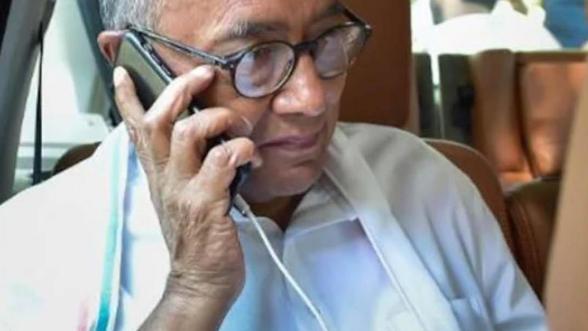 क्लबहाउस चैट पर दिग्विजय की सफाई