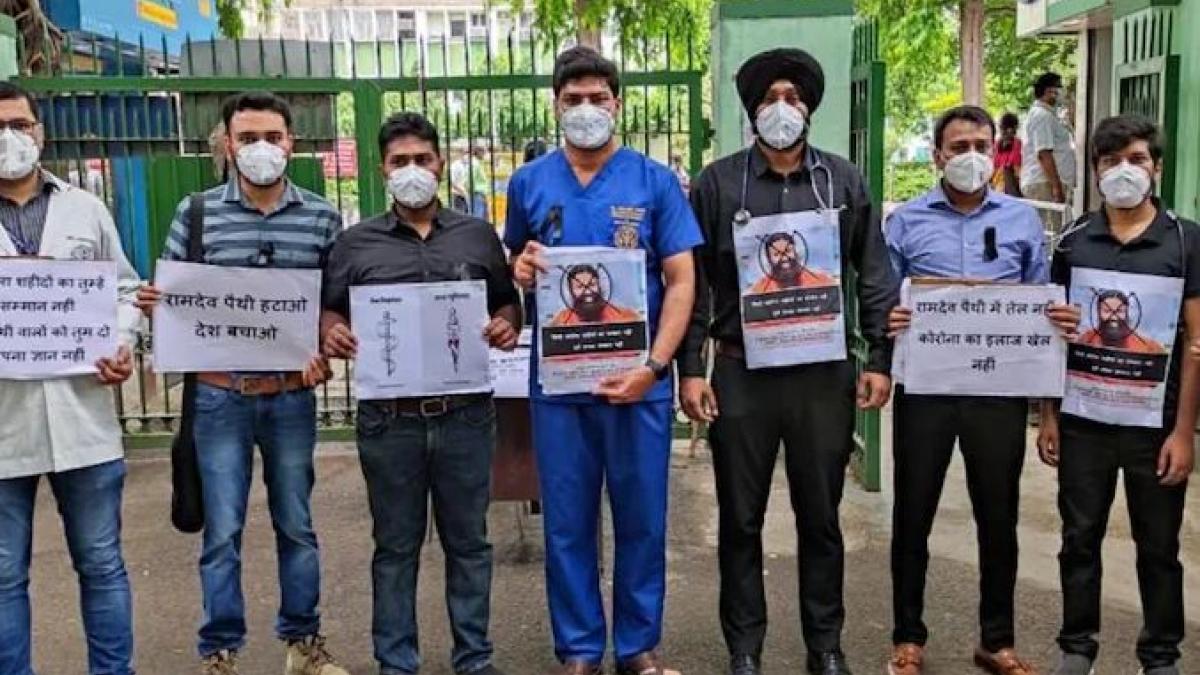 Massive protests at hospitals today