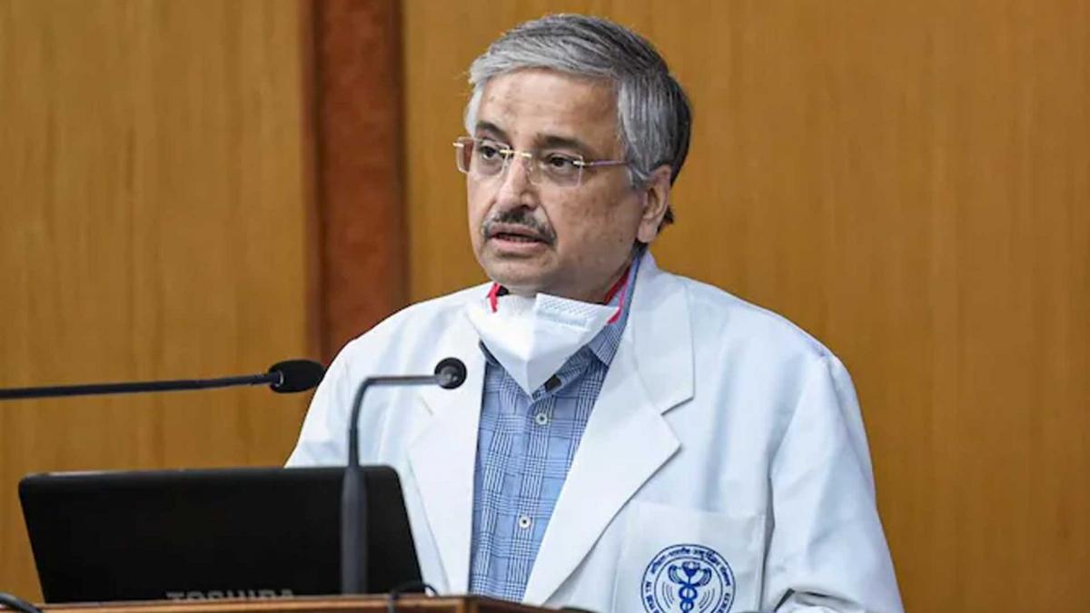 Director of Delhi's AIIMS Dr Randeep Guleria
