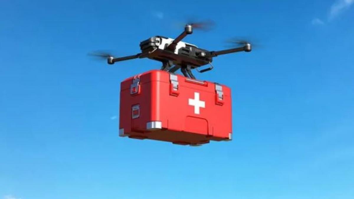 Drones to deliver Covid-19 vaccines