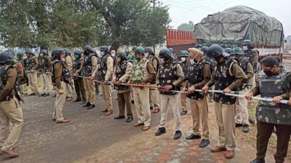 किसानों ने क‍िया राजभवन घेराव का ऐलान