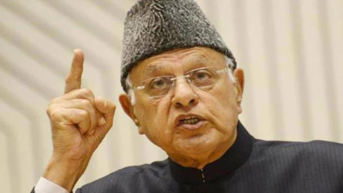 Former CM of Jammu-Kashmir Farooq Abdullah