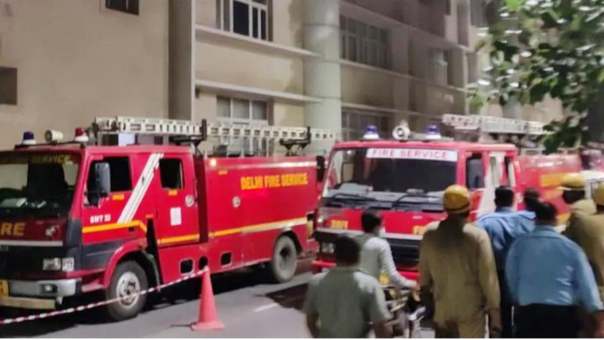 Fire broke at AIIMS