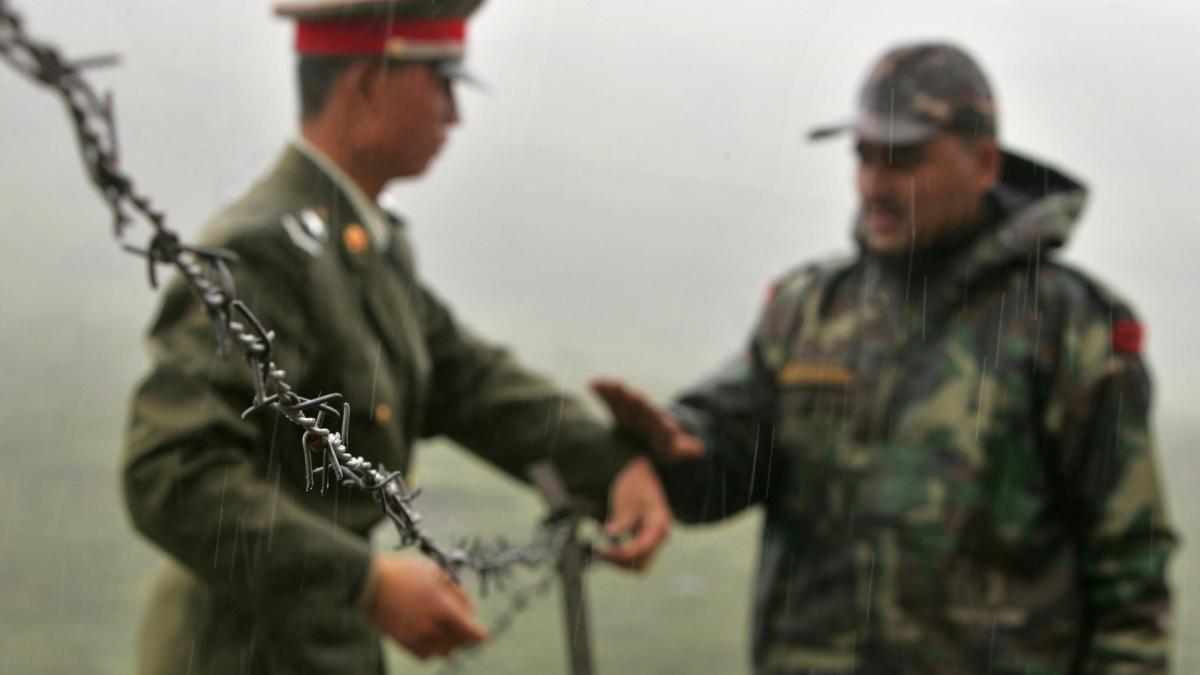 India China border