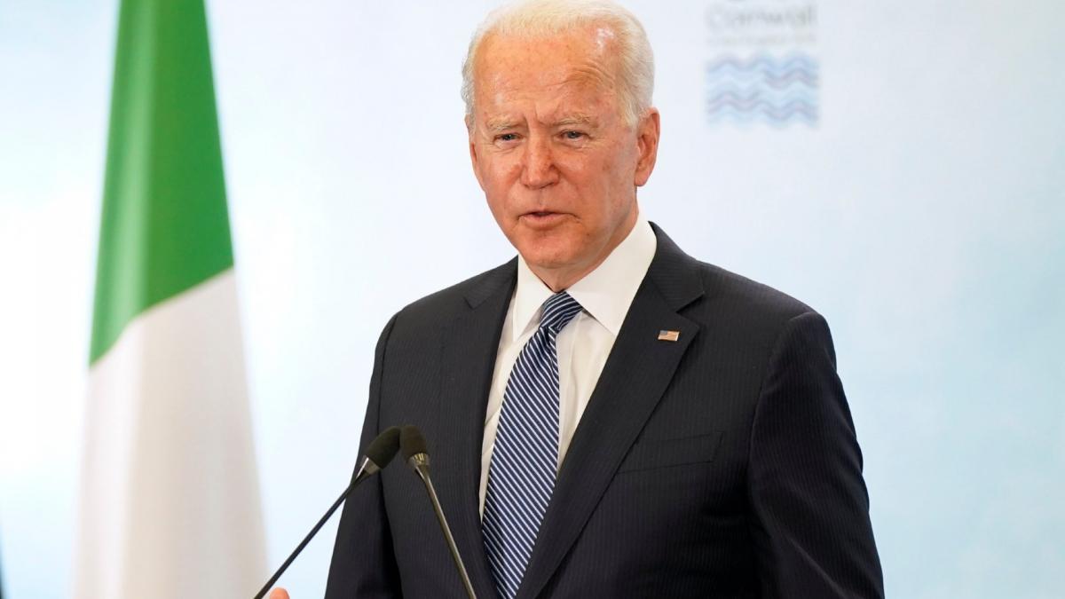 US President Joe Biden in G7 (PTI)