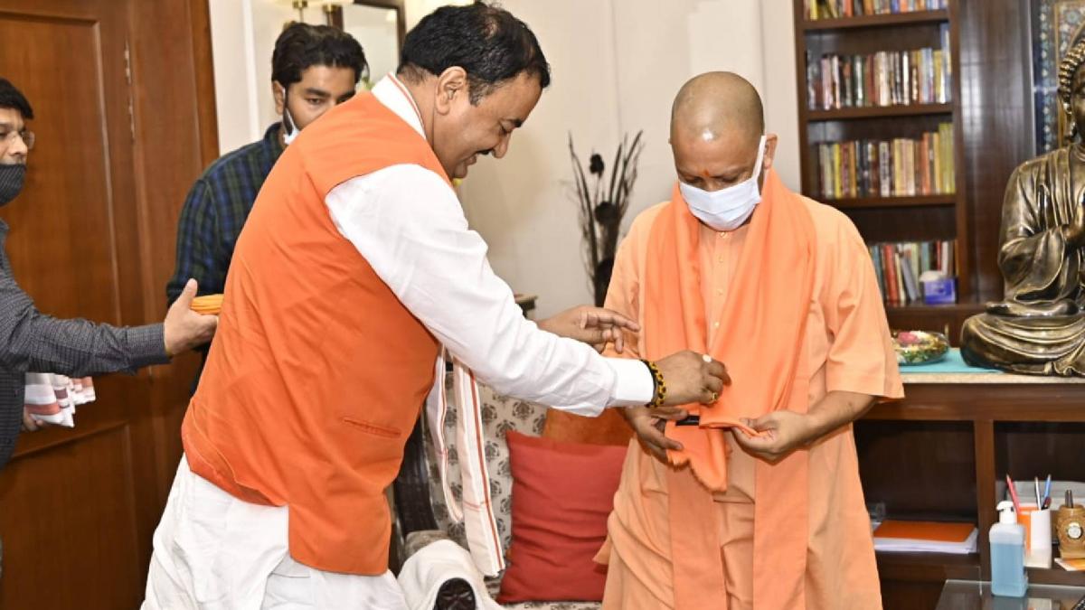 Yogi Adityanath and Keshav Prasad Maurya