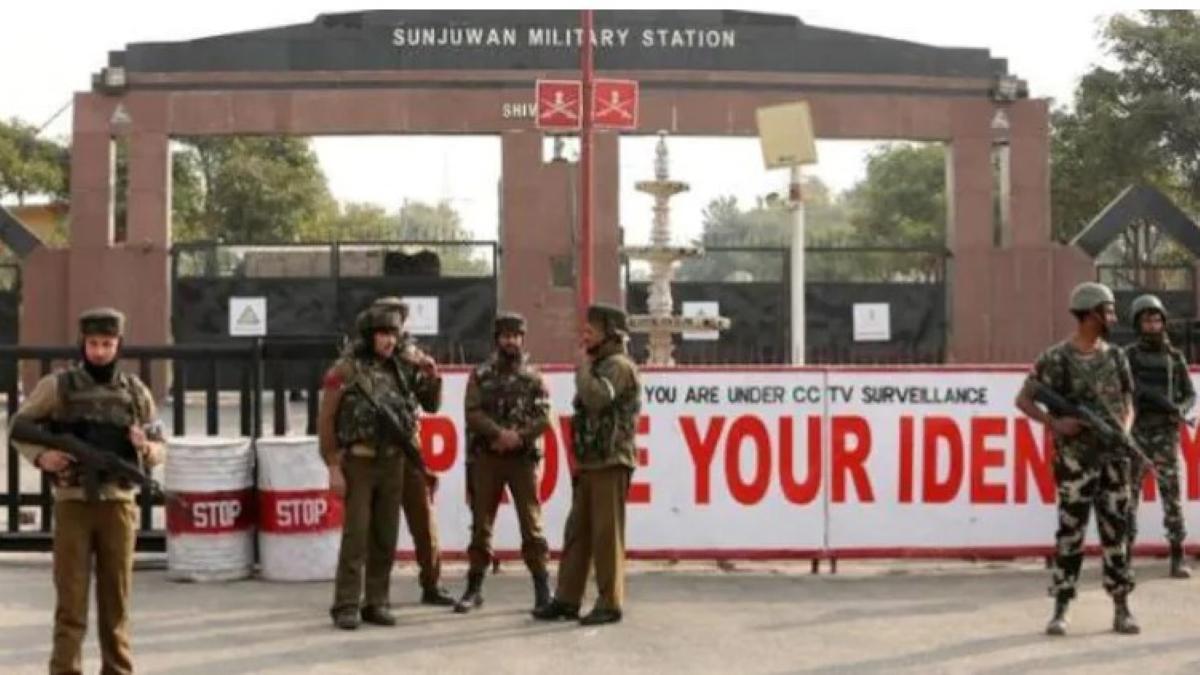 Army spotted a drone in Sunjuwan Military Camp in Jammu