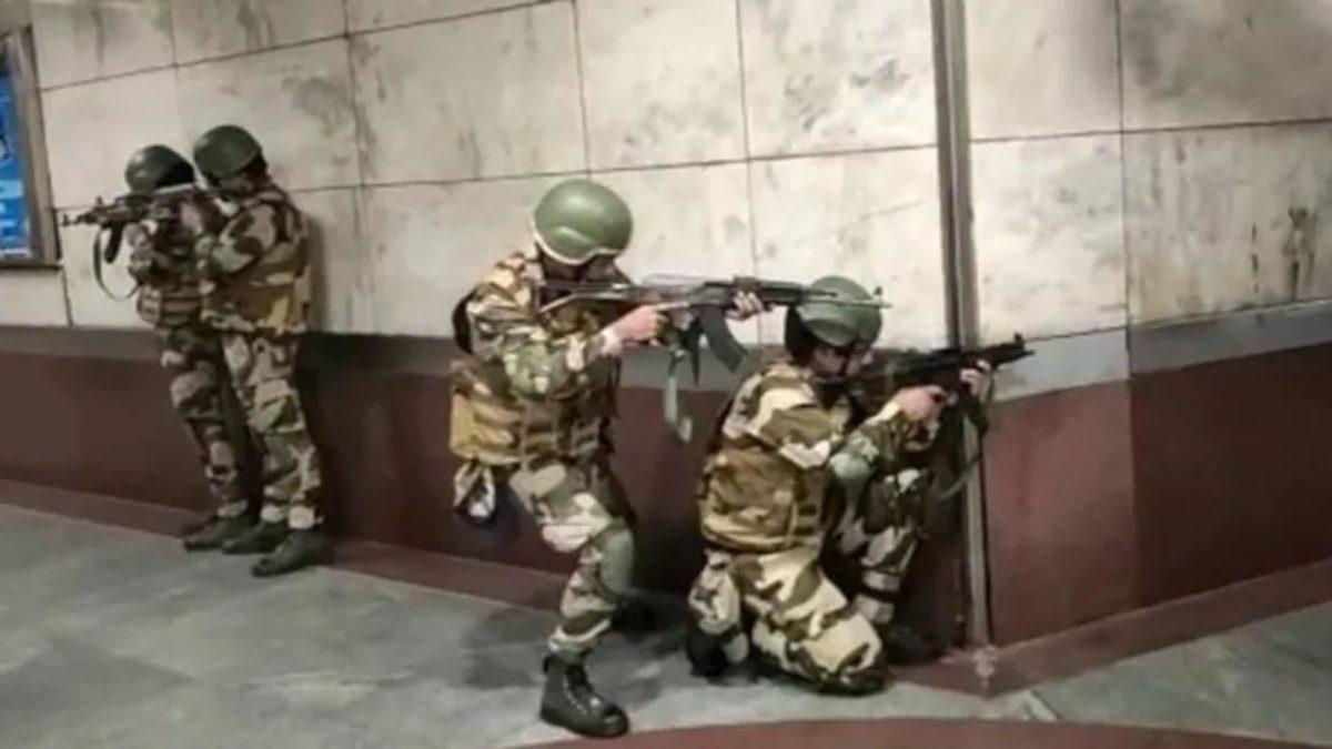 mock drill delhi police