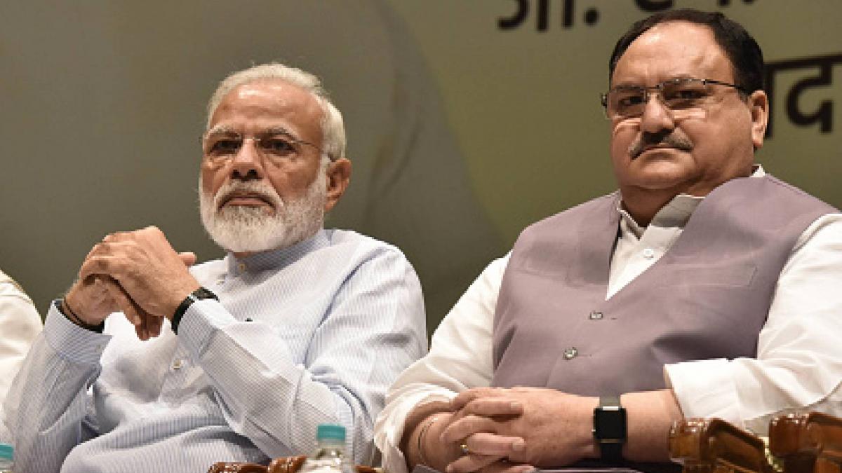PM Modi and BJP Chief JP Nadda
