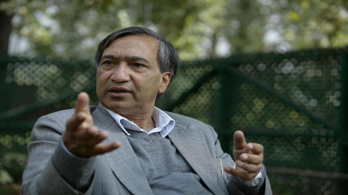 Gupkar leader Moh. Yousuf Tarigami