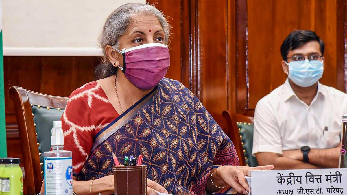 Finance Minister Nirmala Sitharaman