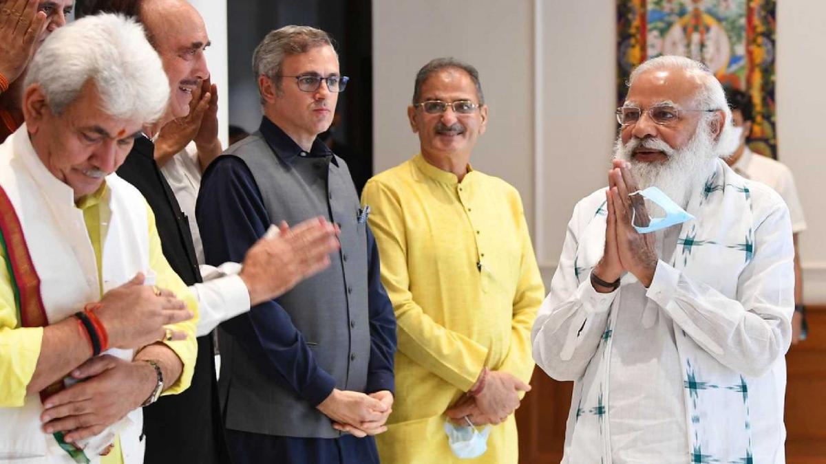 PM Modi in all party meet