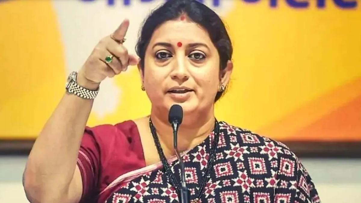 Union Minister Smriti Irani