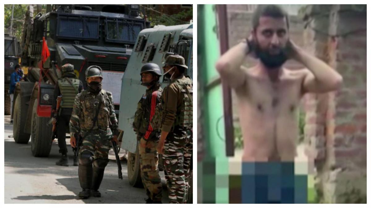 कश्मीर में सेना और पुल‍िस के सामने आतंकी ने ऐसे डाले हथ‍ियार 