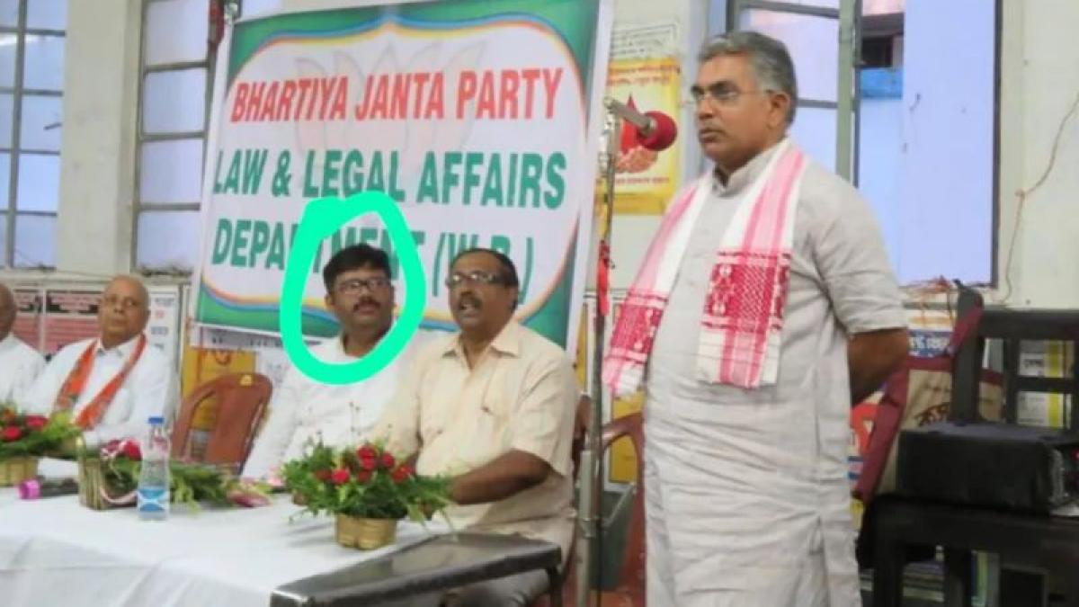 TMC shares photo of Mamata case judge with BJP