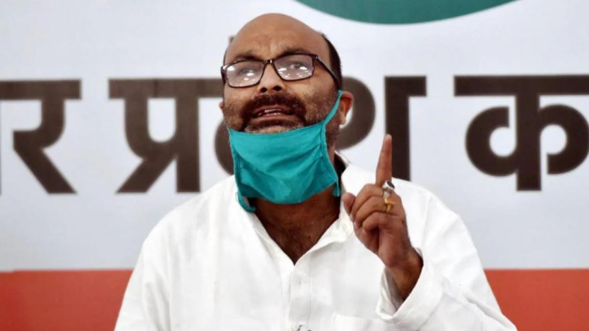 Congress leader Ajay Kumar Lallu