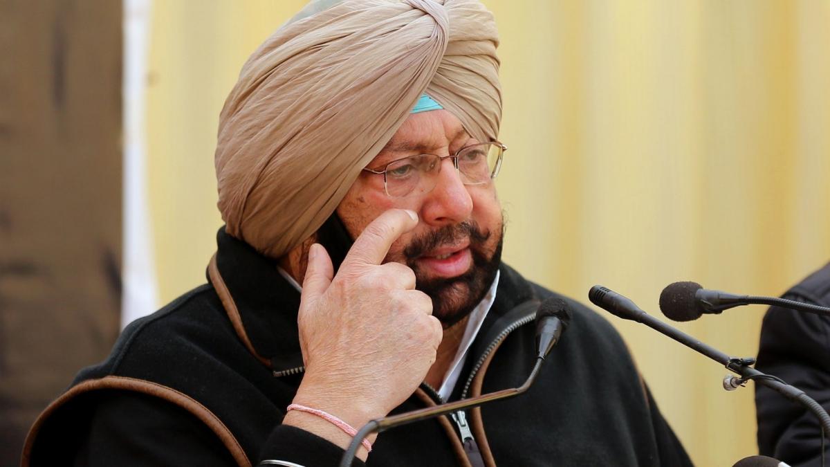 Punjab CM Amarinder Singh
